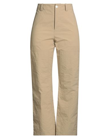 Woman Pants Sand Size 10 Polyamide