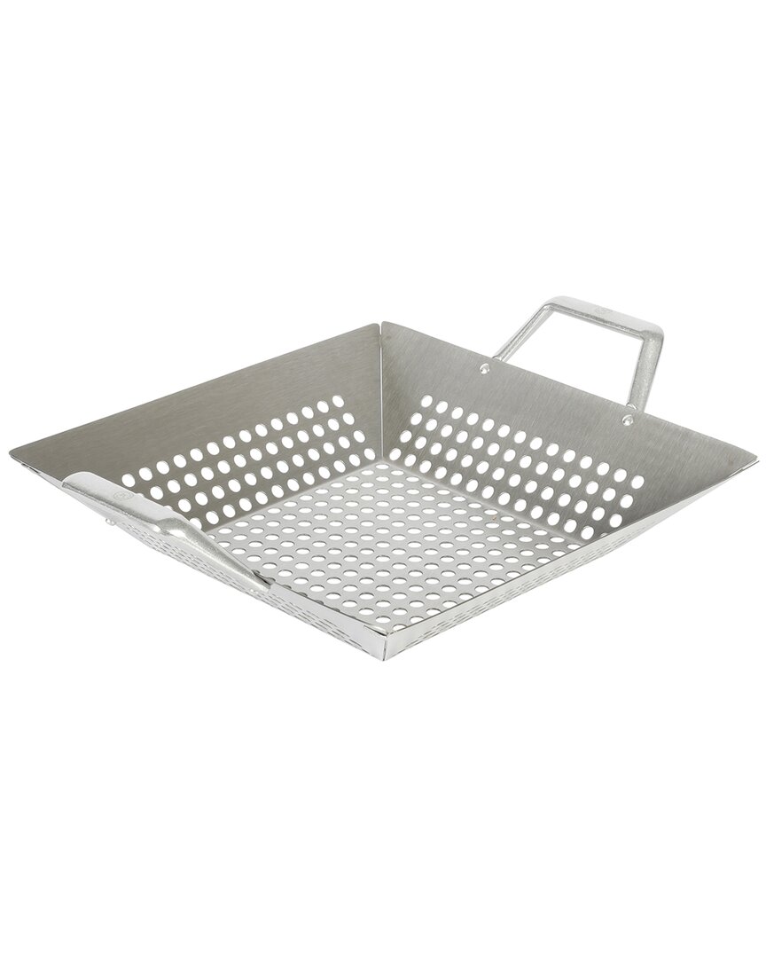 Amber Square BBQ Grill Topper with Handles