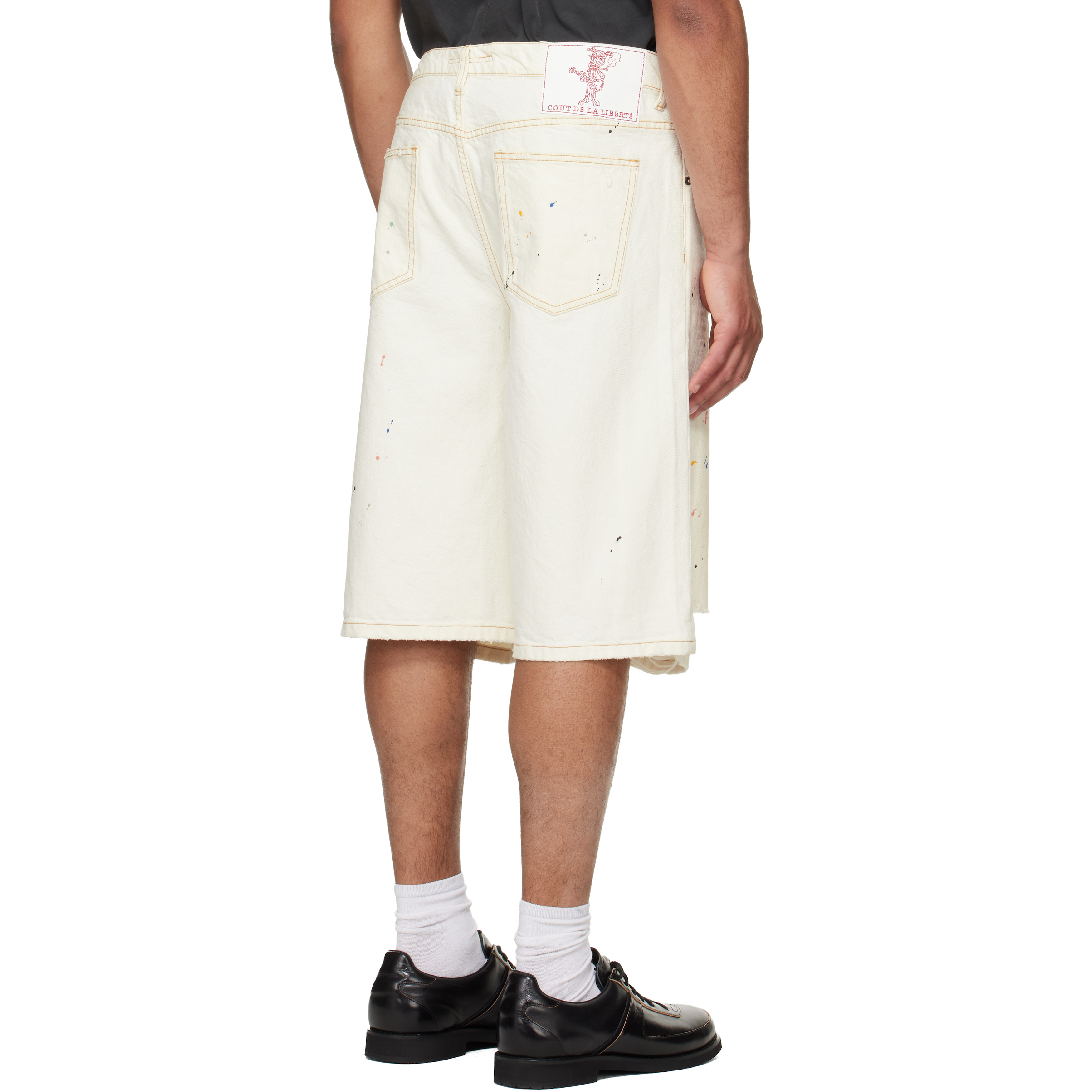 Off-White Zander Twill Baggy Shorts