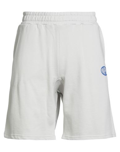 Man Shorts & Bermuda Shorts Light grey Size S Cotton