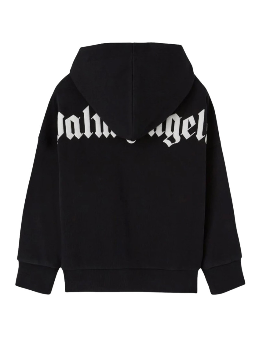 Kids Black Logo Hoodie