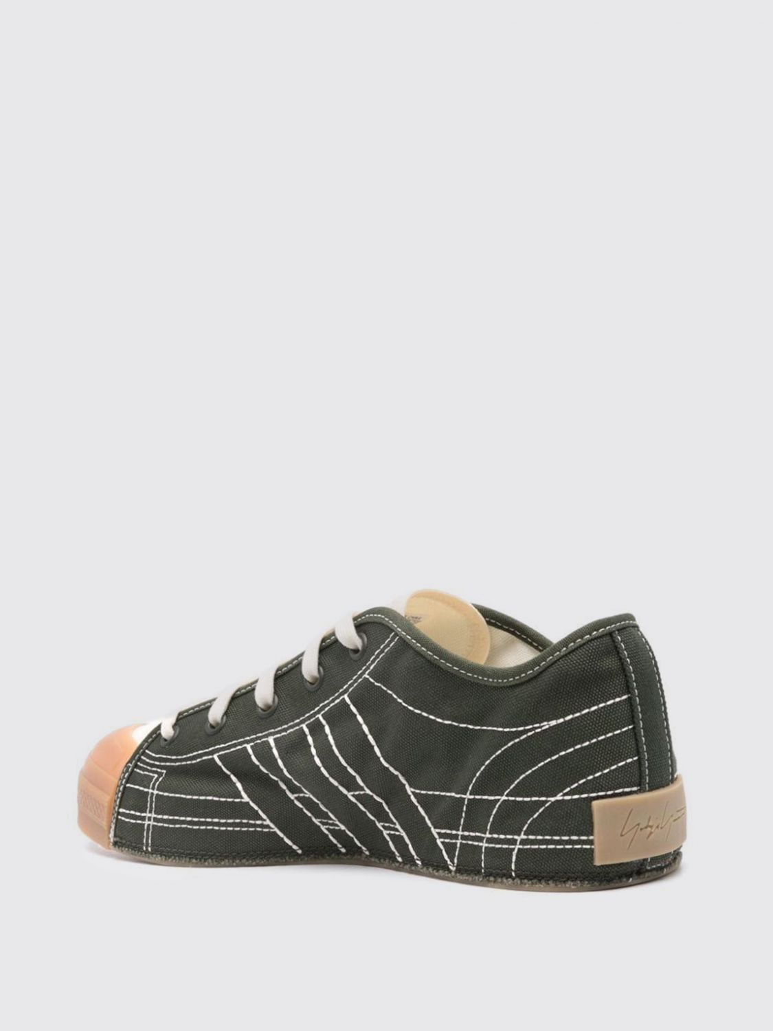 Logo-patch sneakers - Green