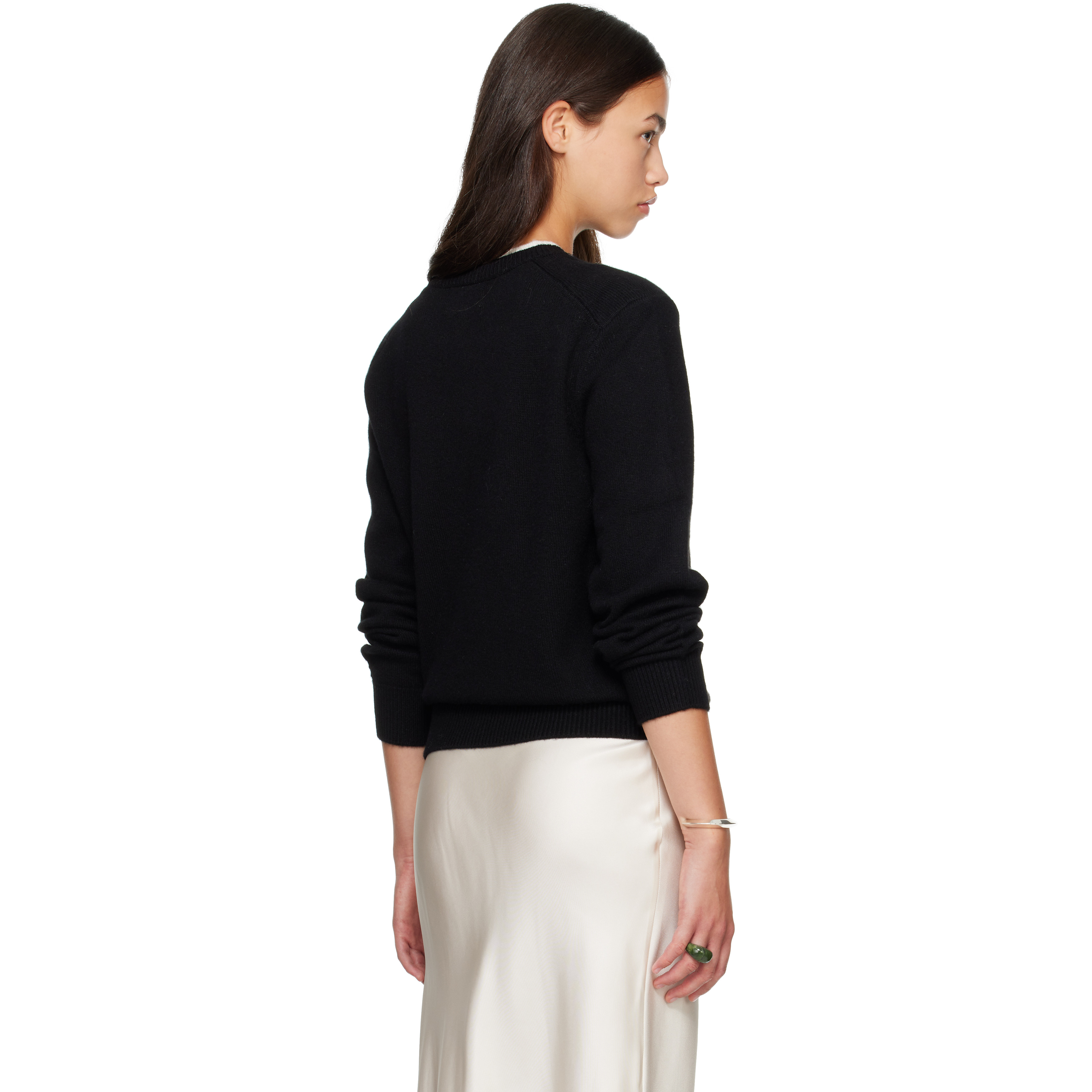 Black & Off-White OTIS Bicolor Cashmere Sweater