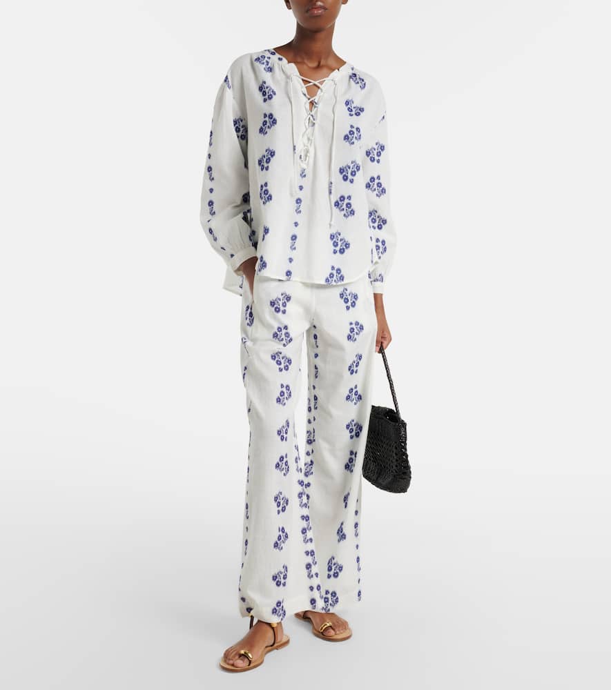 Nellie wide-leg pants