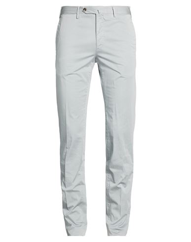 Man Pants Grey Size 34 Cotton, Elastane