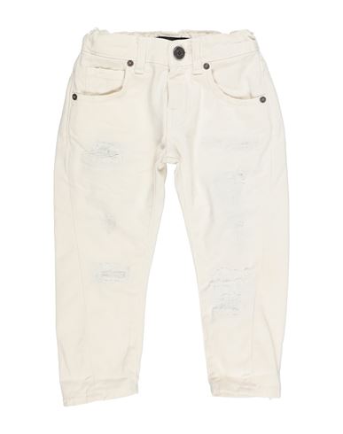 Patriòt Kid Boy Pants White Size 16 Cotton, Elastane