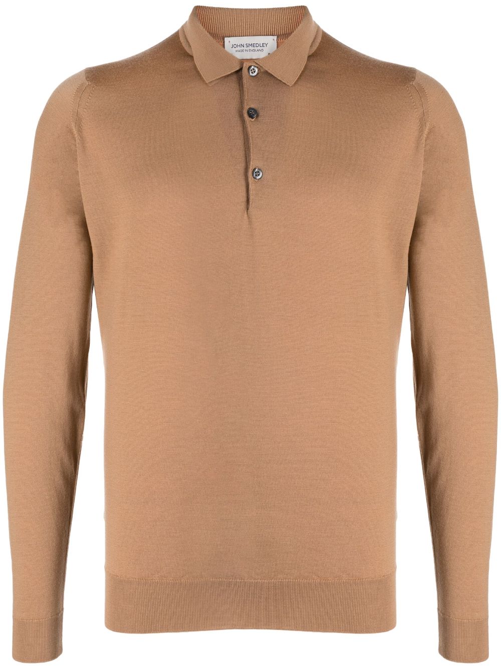 Belper jersey-knit polo shirt - Brown