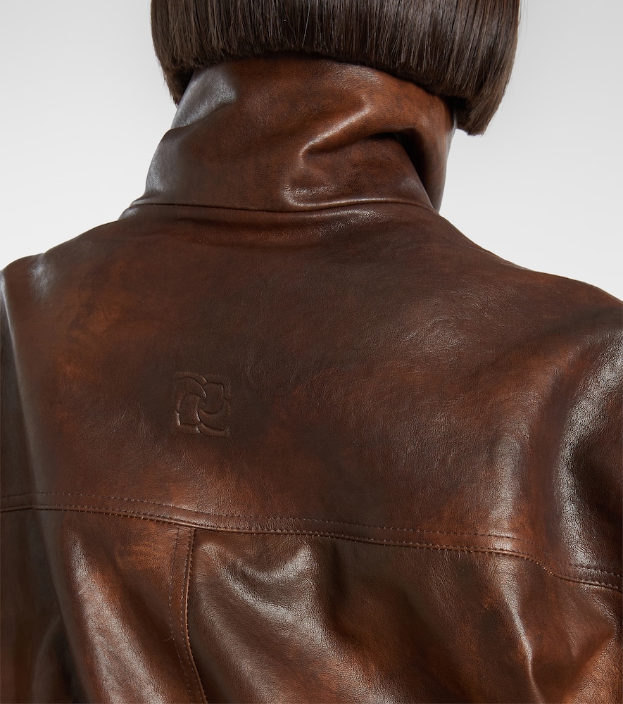 Leather jacket
