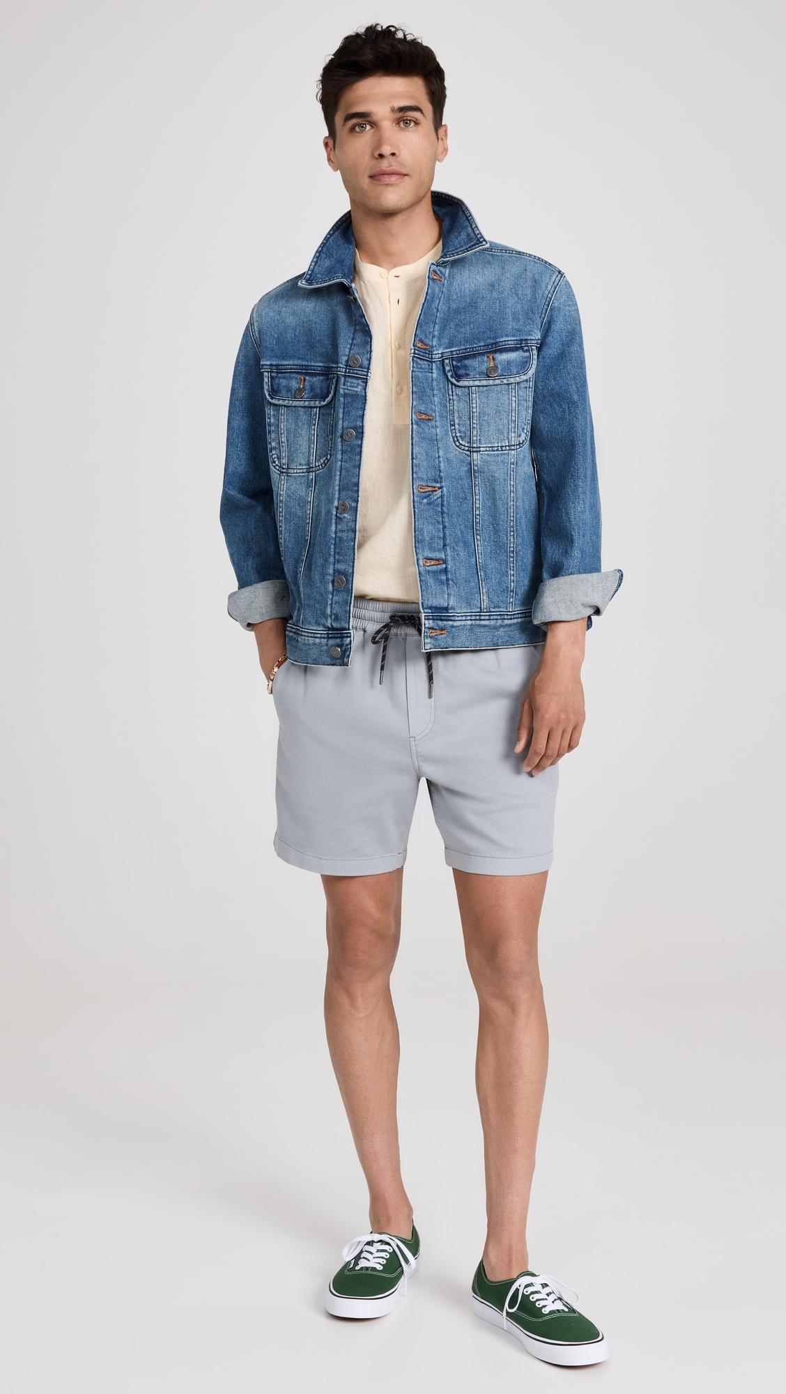 Essential Drawstring 6.25" Shorts Rocky Grey
