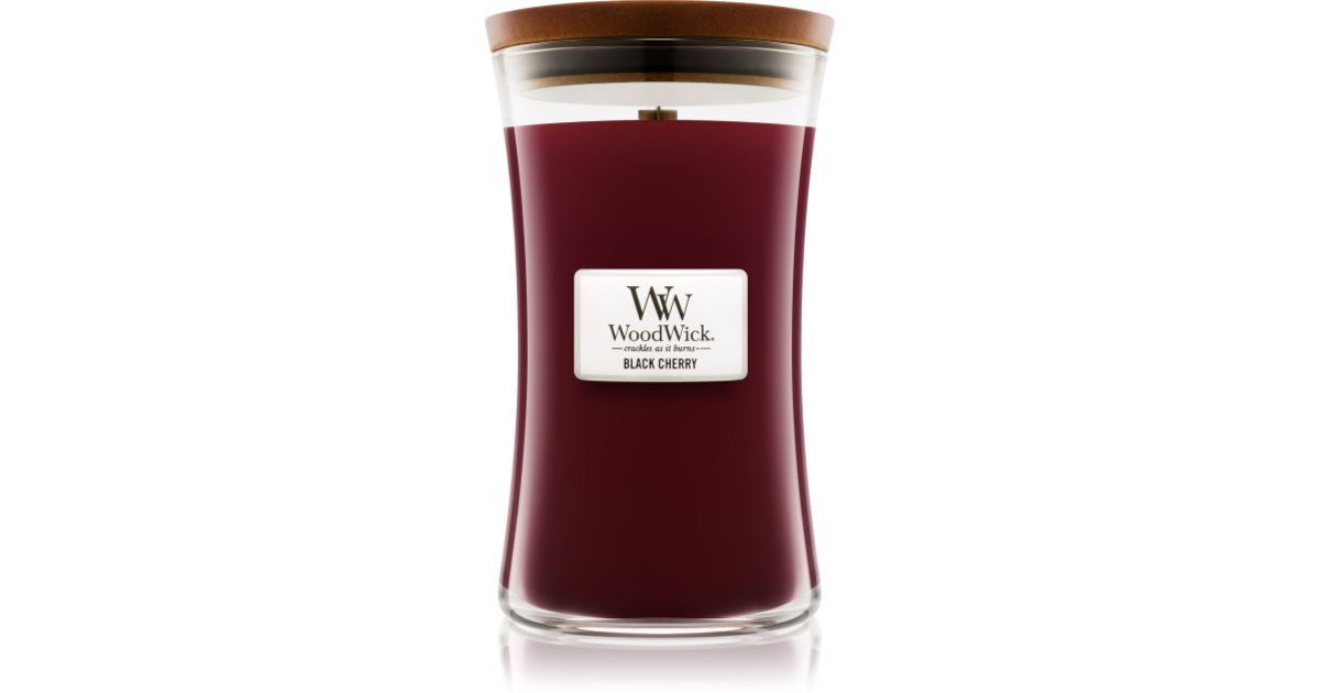 Woodwick Black Cherry 609,5 g Candle