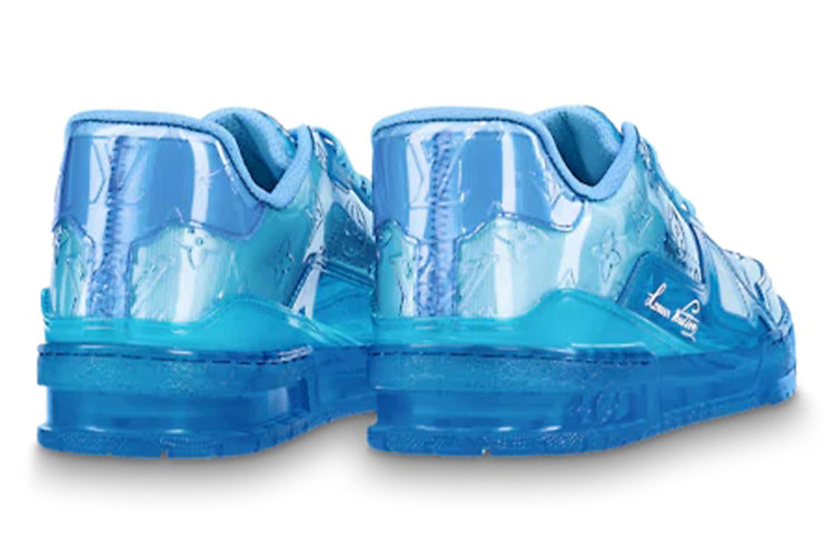Trainer Sneakers 'Blue PVC'