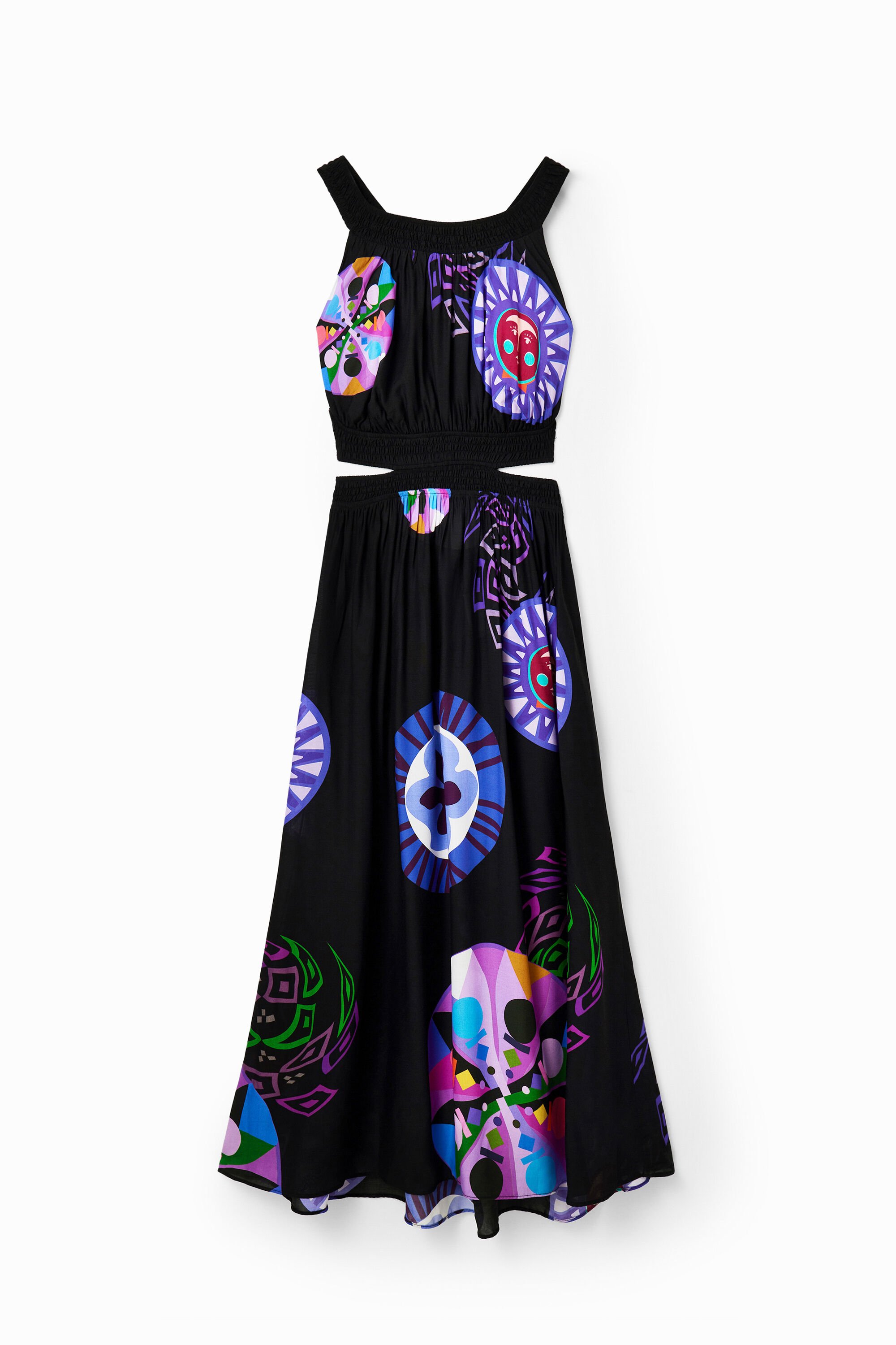 M. Christian Lacroix cut-out midi dre