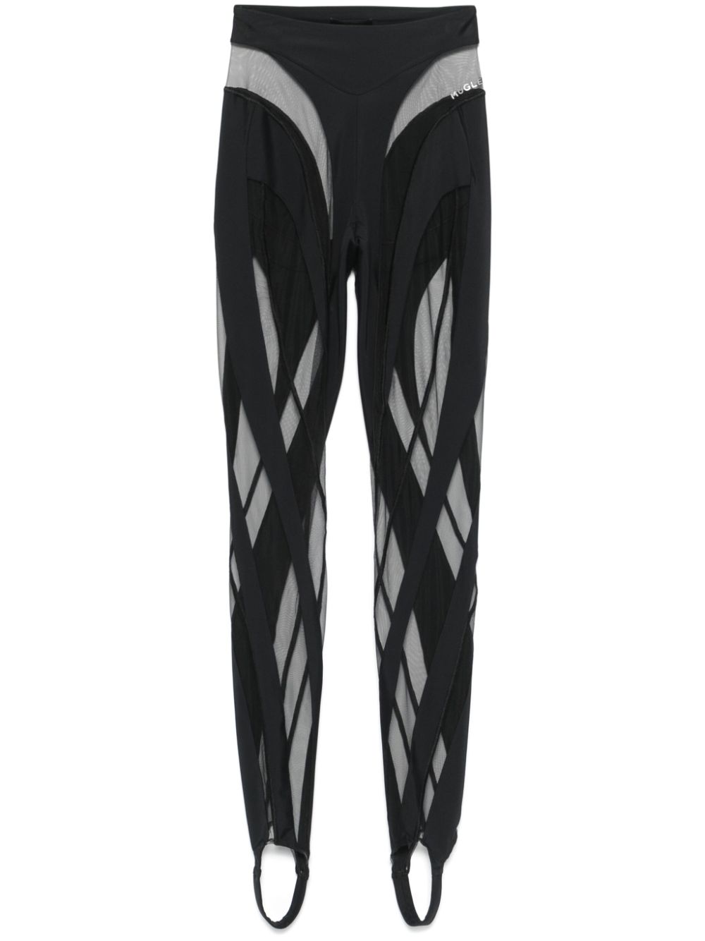 Spiral leggings - Black