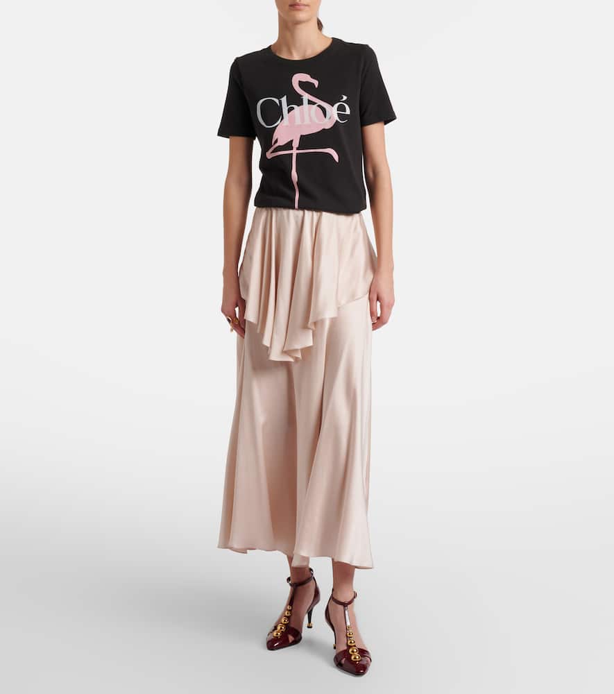 Chloé Logo cotton jersey T-shirt