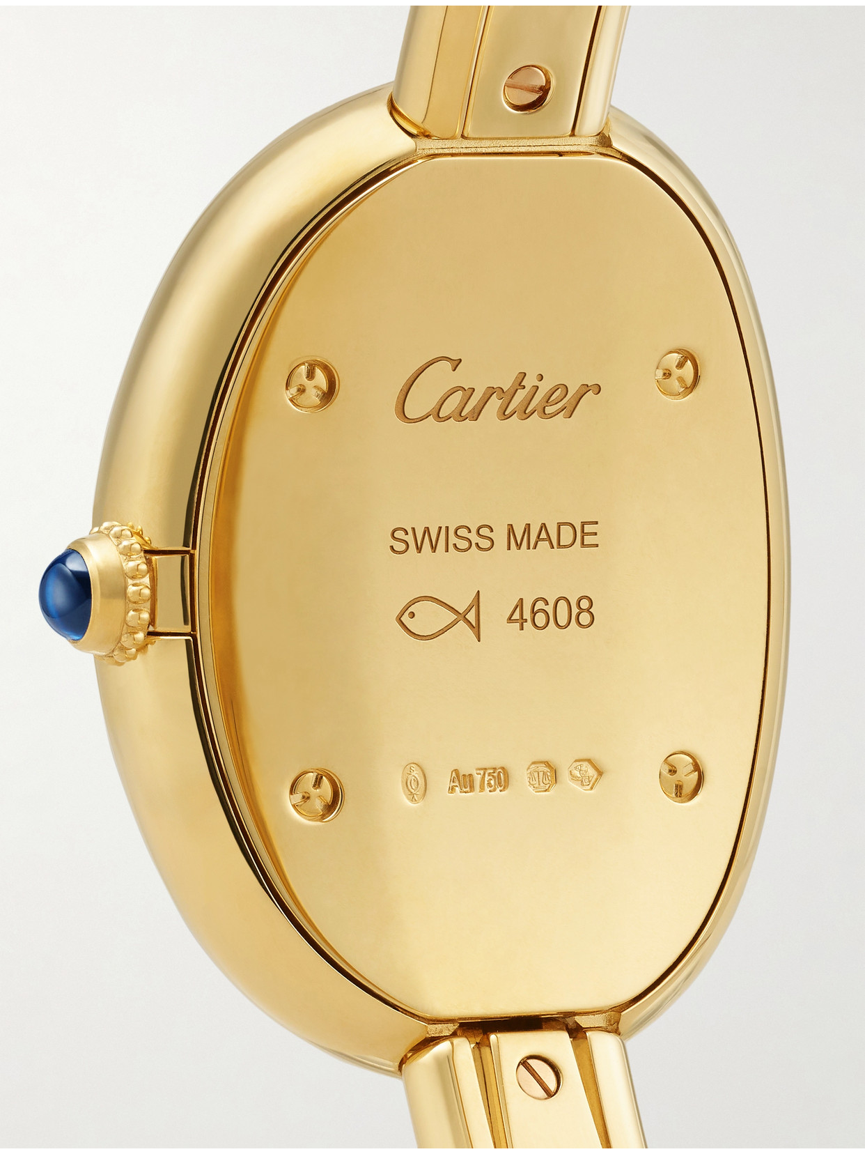Baignoire 23.1mm Mini 18-karat Gold Watch, Ref. No. Crwgba0024 - One size