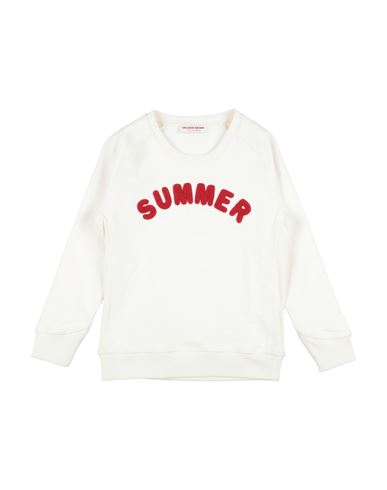 Kid Girl Sweatshirt Ivory Size 10 Cotton, Elastane