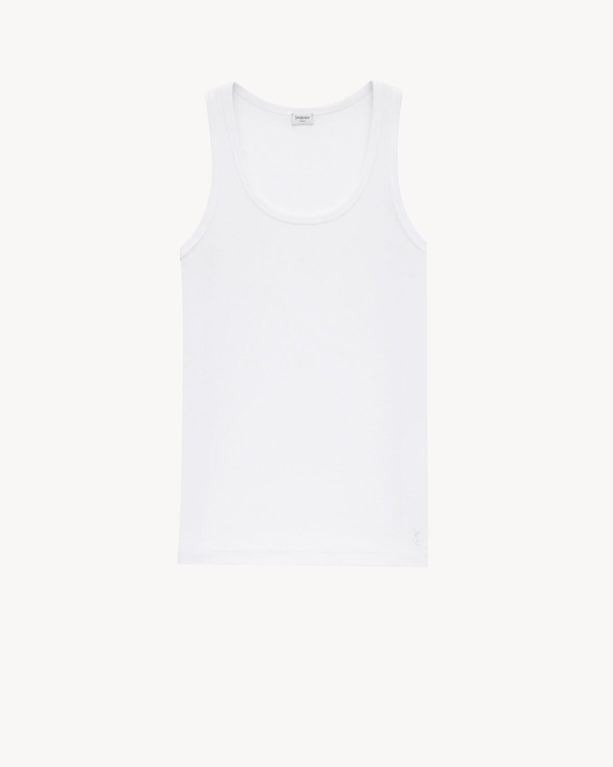Cotton Ribbed Tank Top