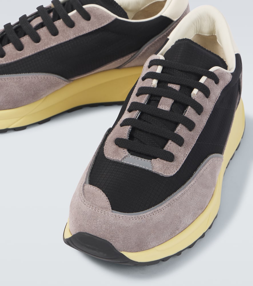 Common Projects Track Classic suede-trimmed sneakers