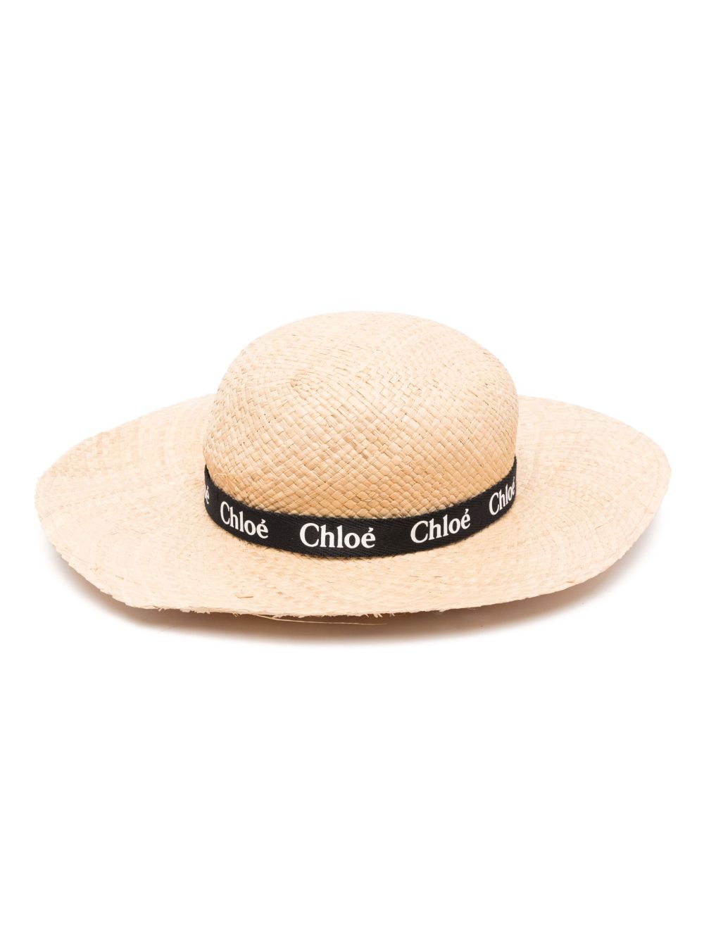 Logo-ribbon hat - Neutrals