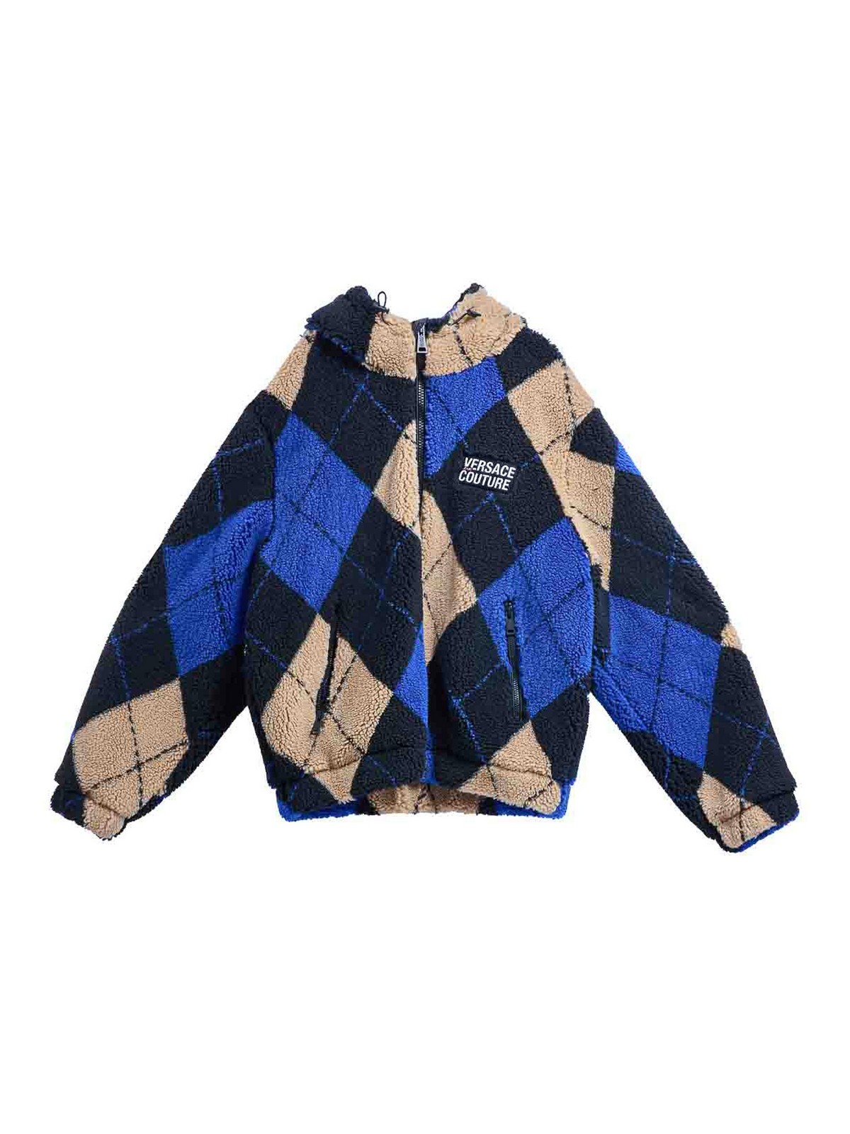 Argyle Teddy Jacket