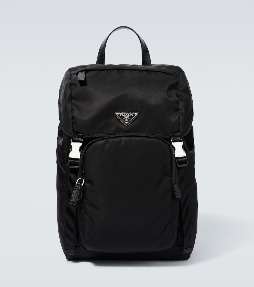 Re-Nylon logo backpack