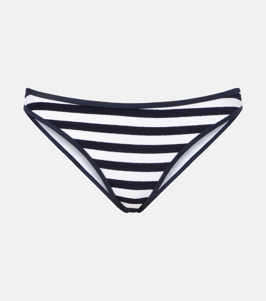 Most Wanted striped bikini bottoms