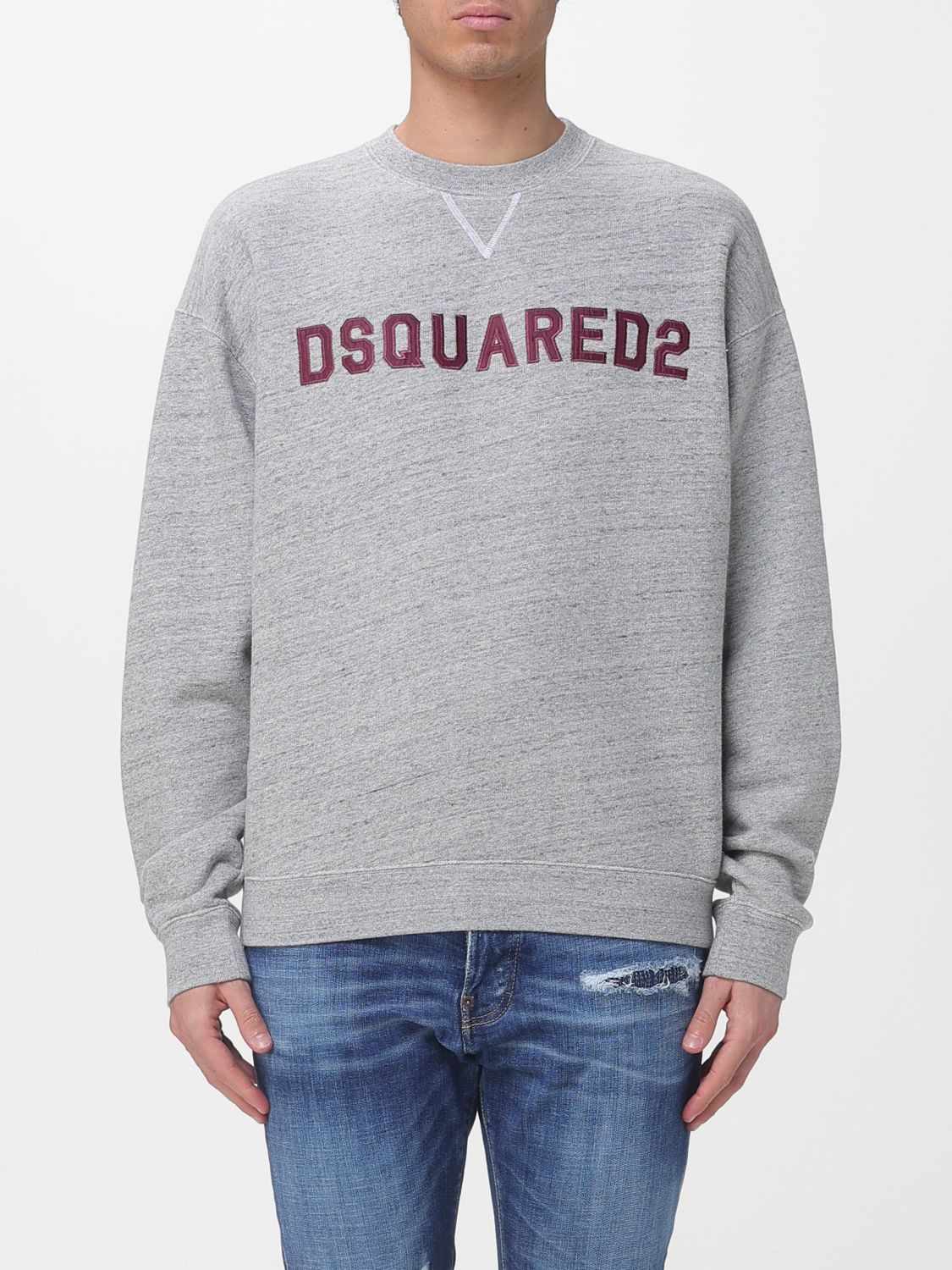Sweatshirt Men color Grey