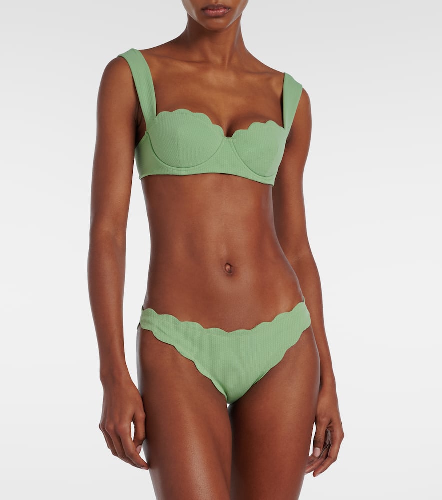 Antibes scalloped bikini bottoms
