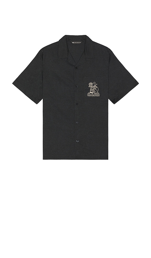 TravisMathew HEMD LOST CAVE in Black. Größe S. Also in L, M, XL/1X