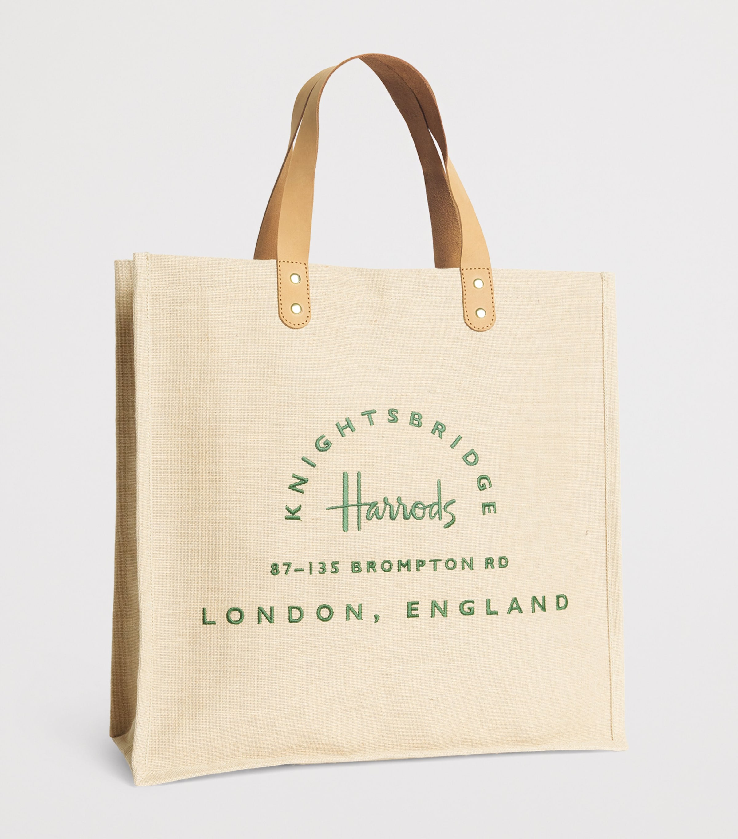 Jute and Cotton Food Halls Shopper Bag