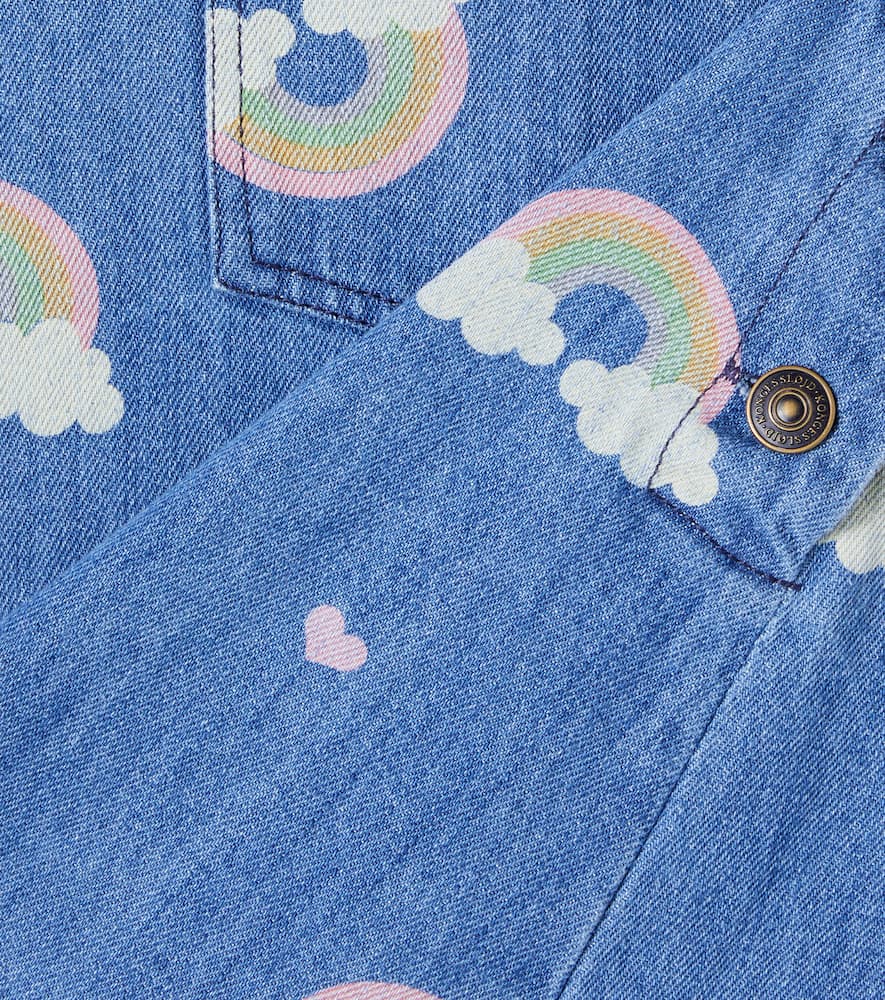 Konges Sløjd Magot printed denim dress