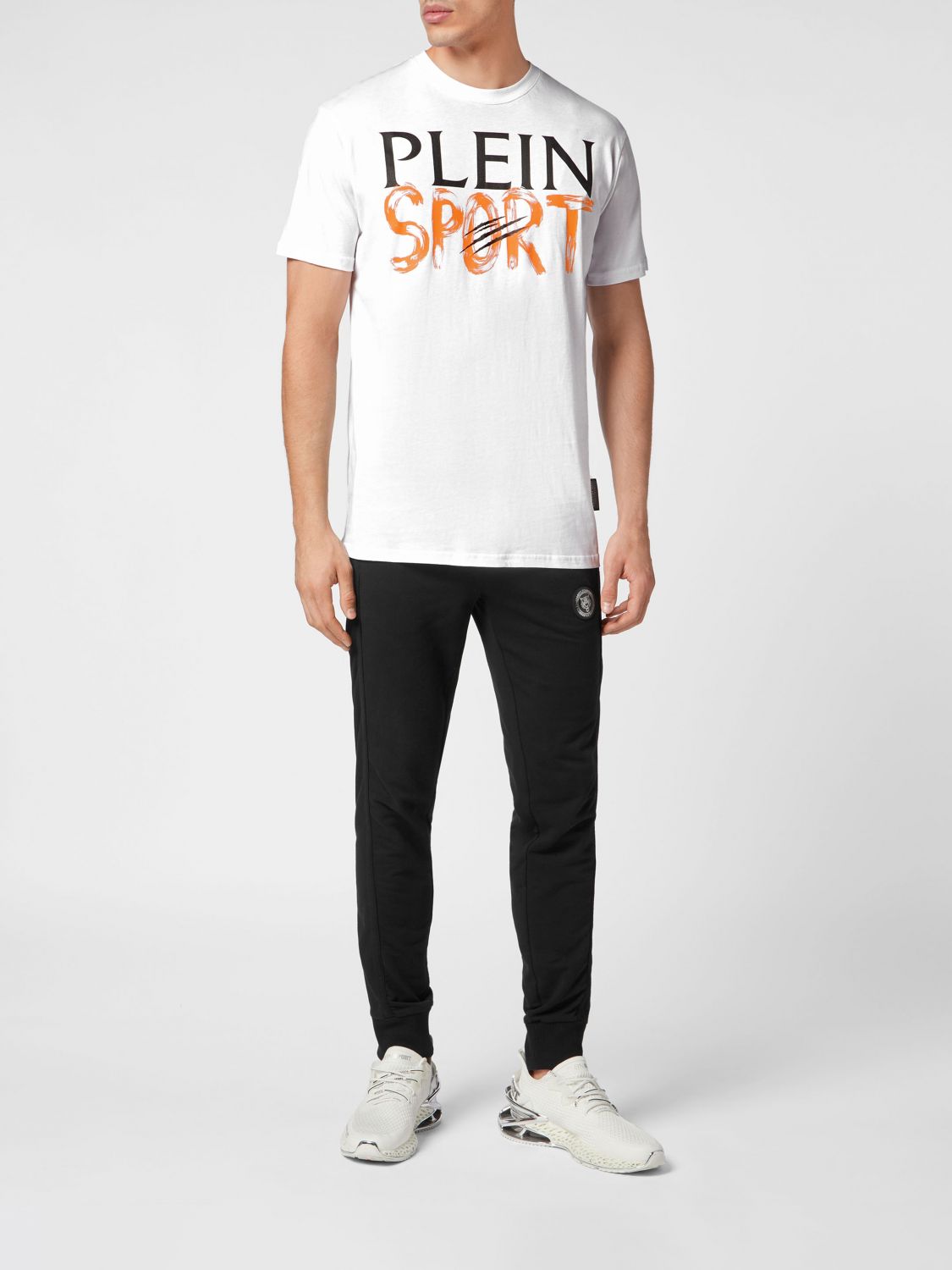 SS logo-print cotton T-shirt - Black