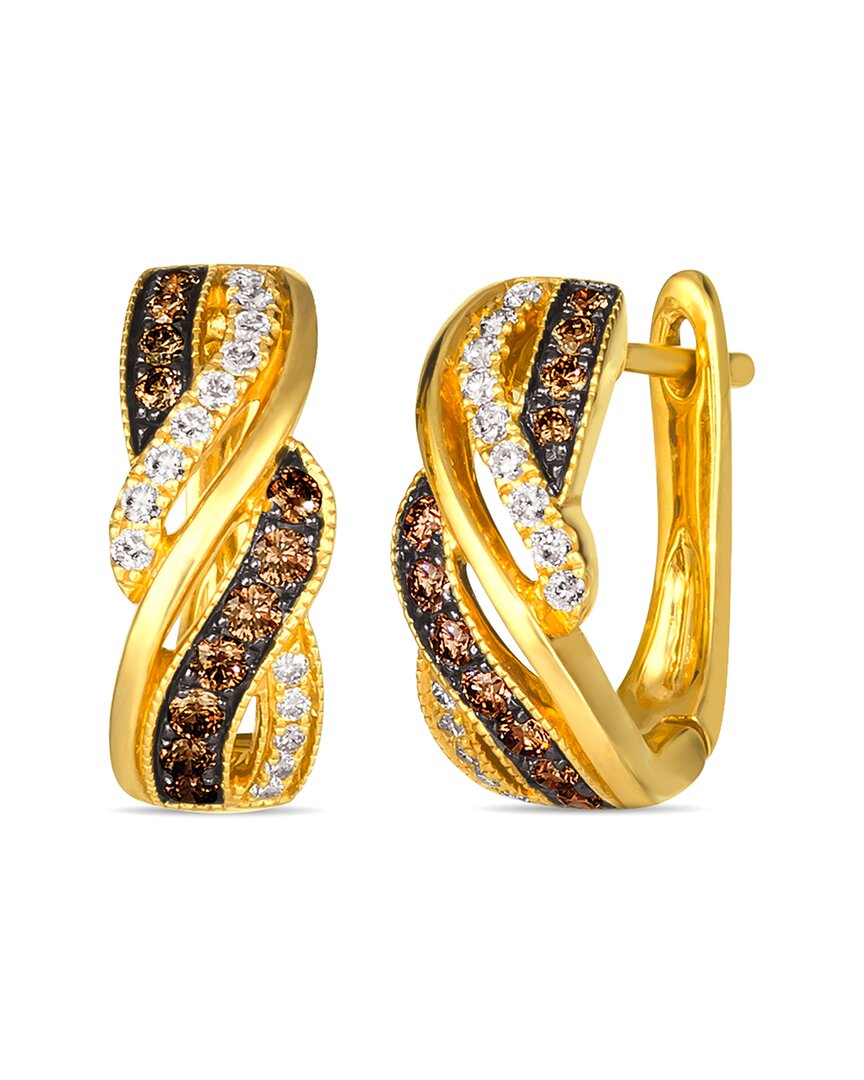 Le Vian Chocolate & Honey 14K 0.53 ct. tw. Diamond Earrings