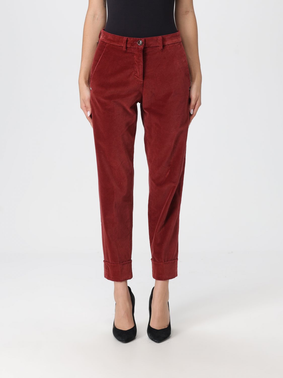 Pants Woman color Rust