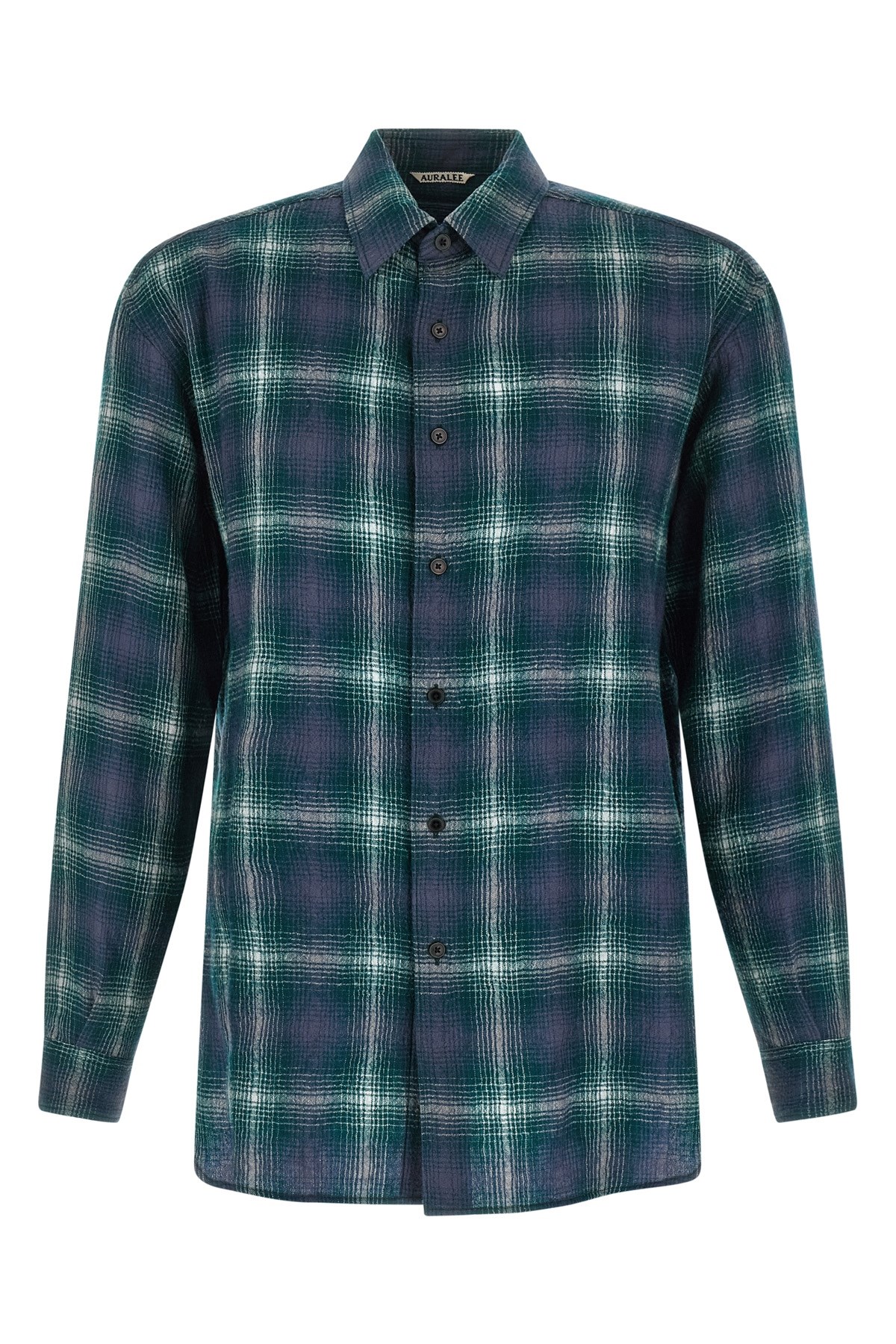 'Airy Wool Check' Shirt