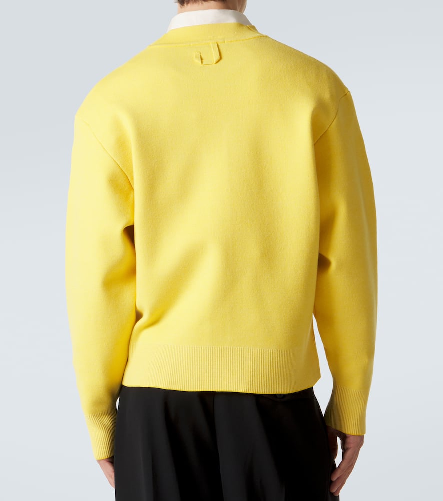 Doppio wool-blend cardigan