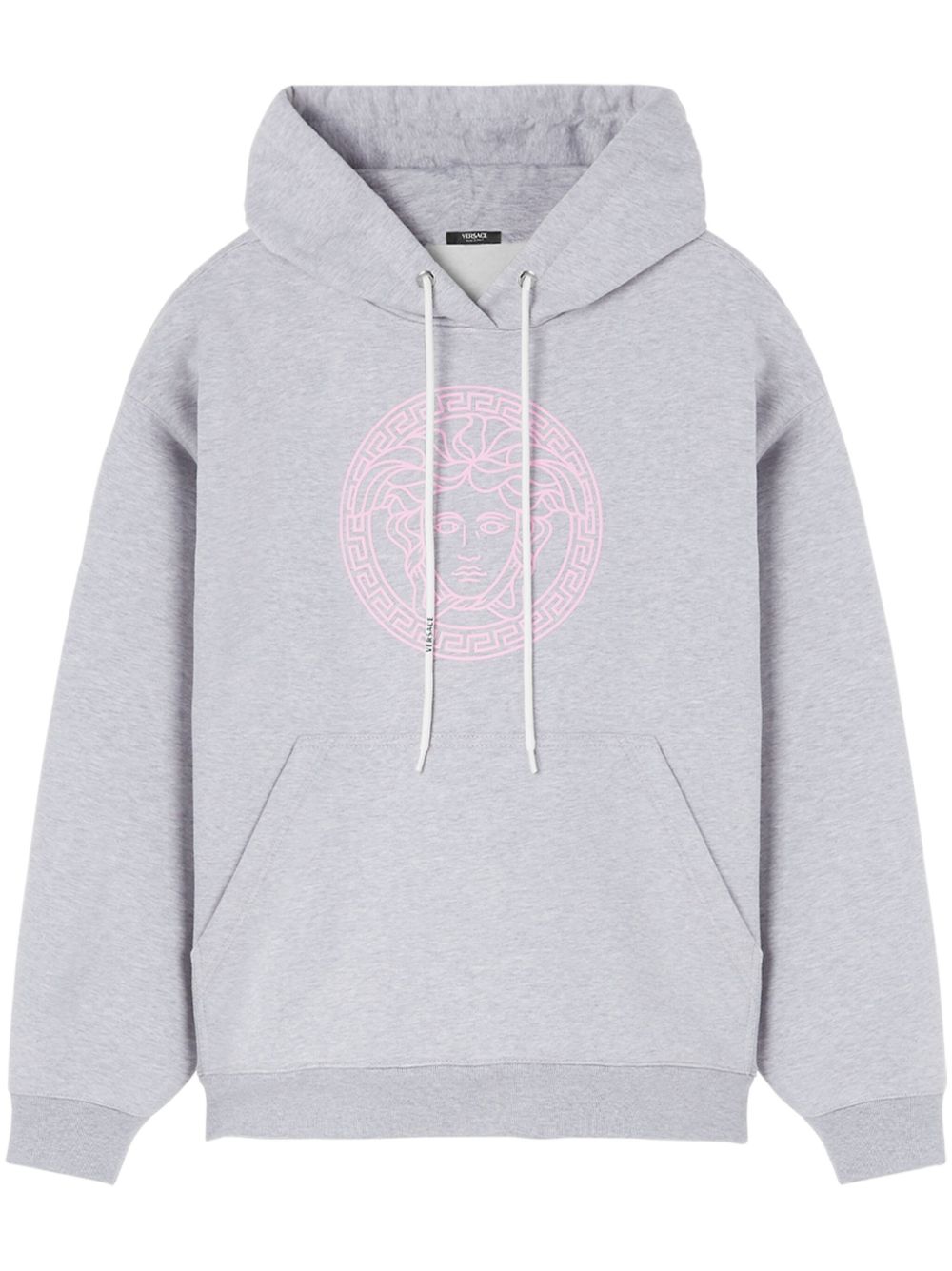 Medusa cotton hoodie - Grey