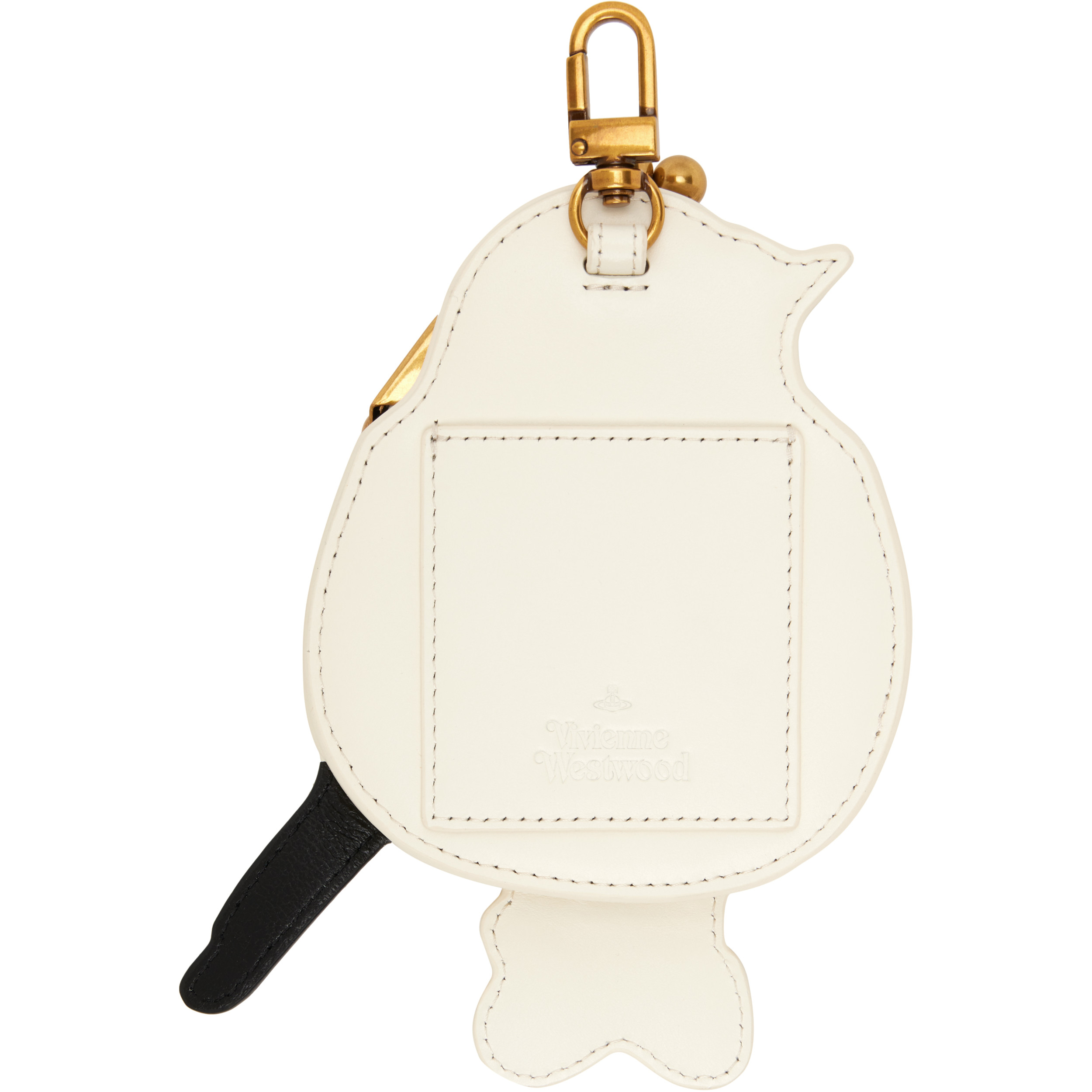 Multicolor Robin Frame Charm Pouch