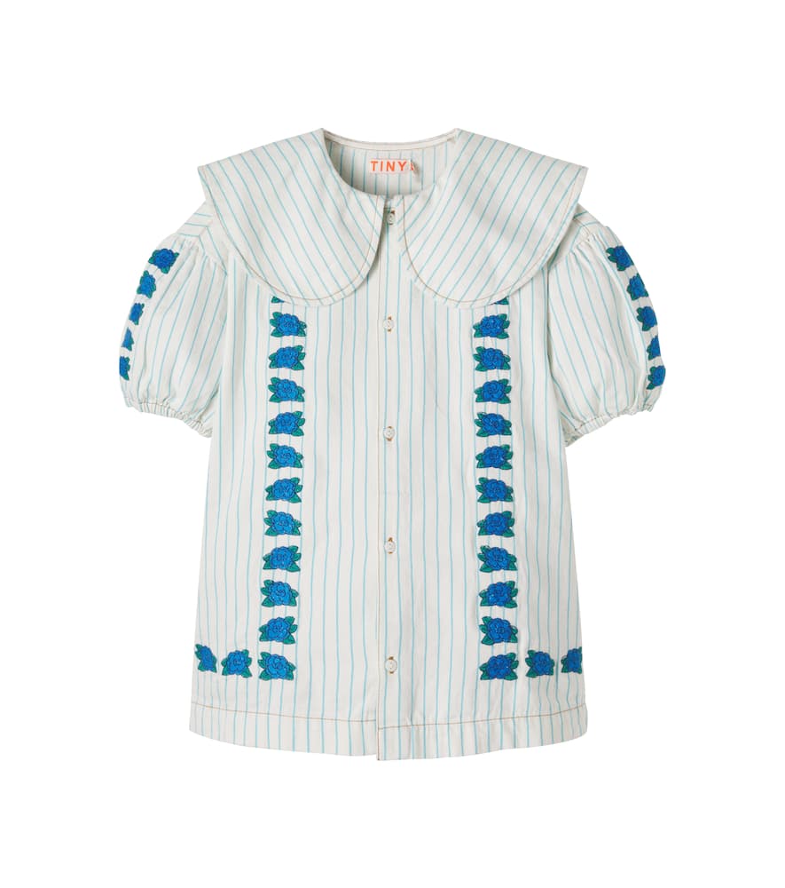 Blue Flowers cotton dress
