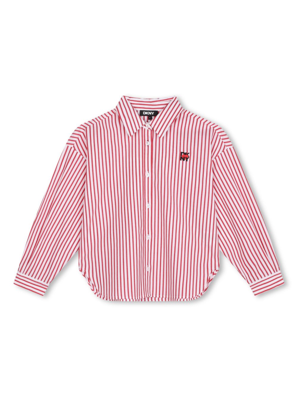 Striped cotton shirt - Red