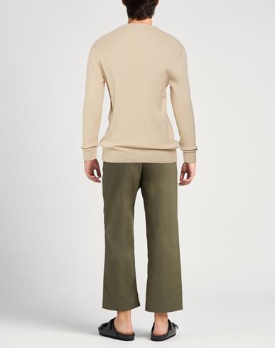 Man Sweater Beige Size M Cotton, Nylon
