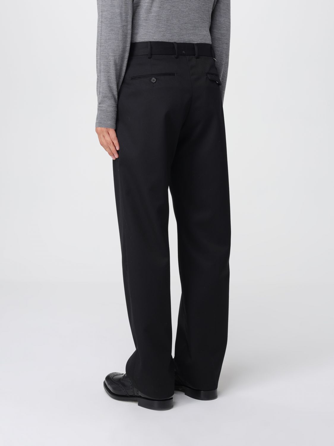 Pants Men color Black