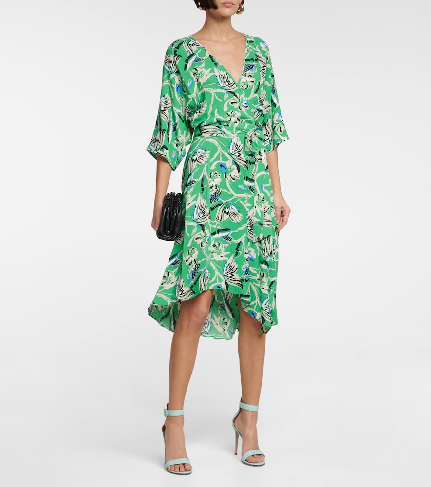 Diane von Furstenberg Eloise faux-wrap midi dress