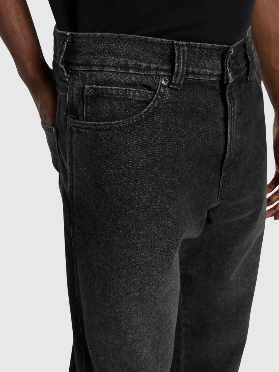 Pants Men color Black