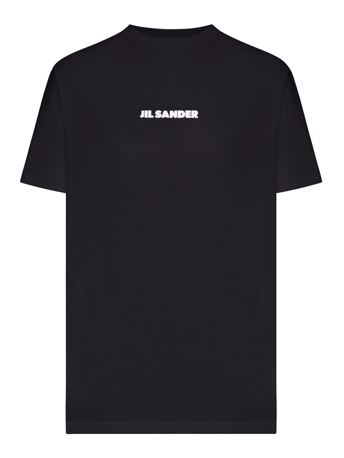 Crew Neck Cotton T-Shirt With Logo