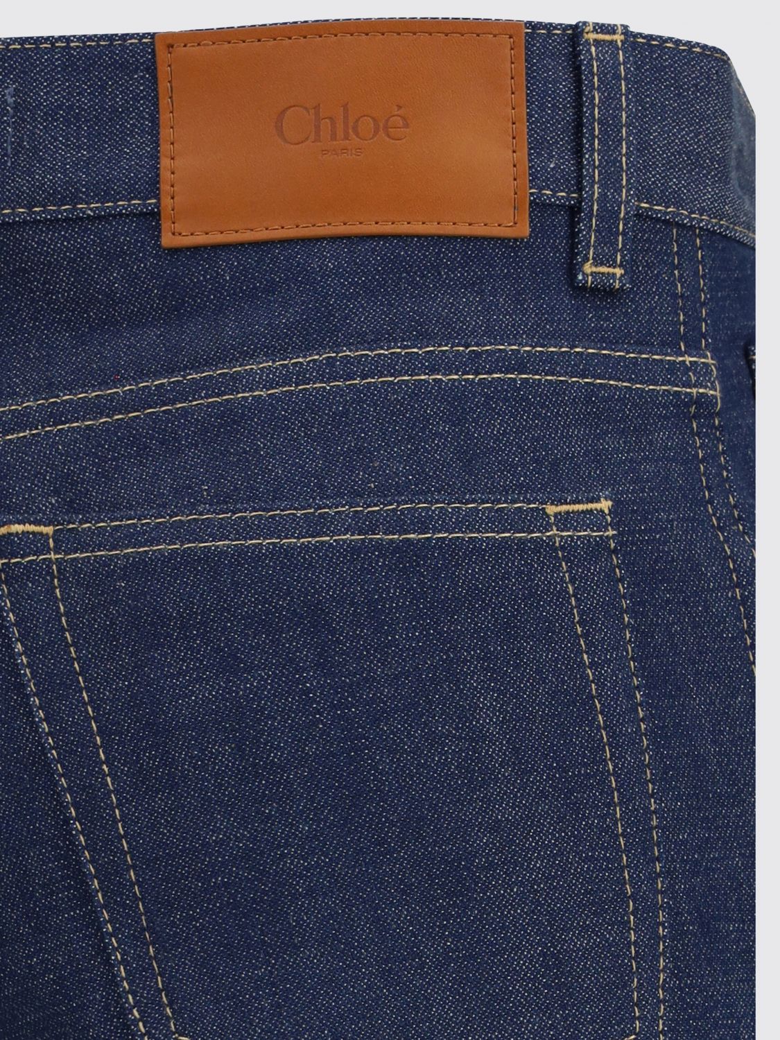 Jeans CHLOÉ Woman color Navy