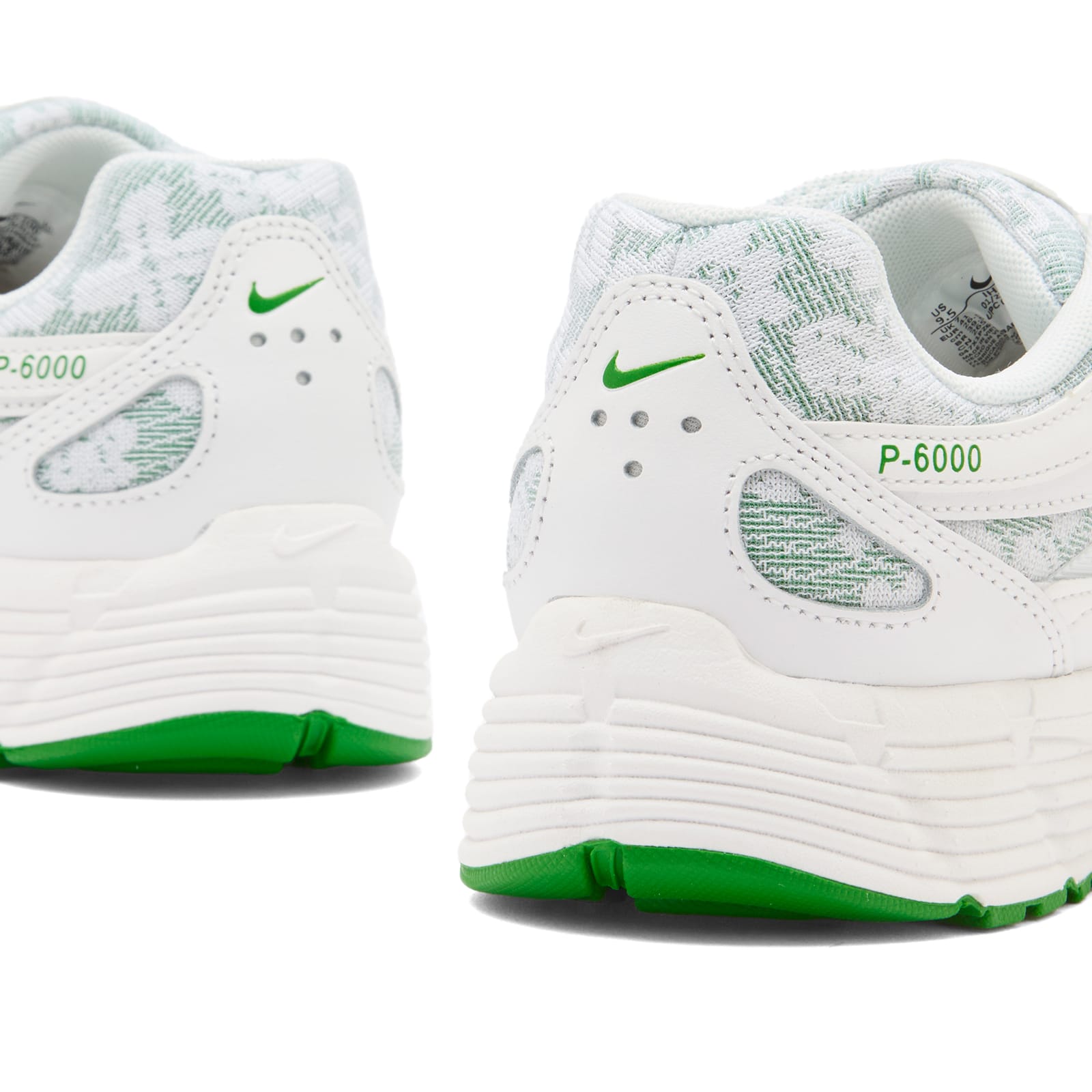 Women's P-6000 Prm W Sneaker White/Green