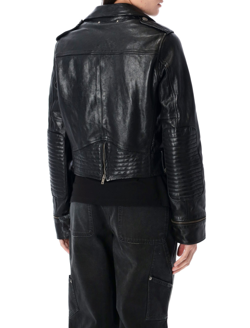 Nevada Leather Biker Jacket