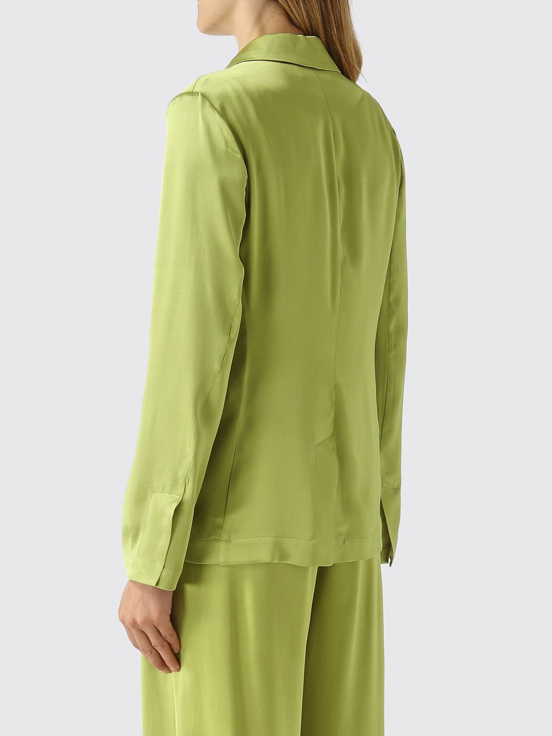Blazer Woman color Green