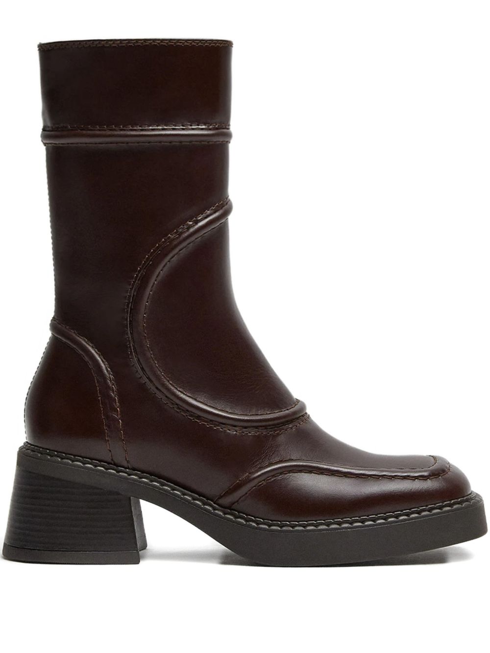 60mm Malene boots - Brown